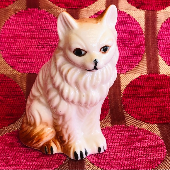 Vintage Other - Vintage Porcelain Cat Figurine